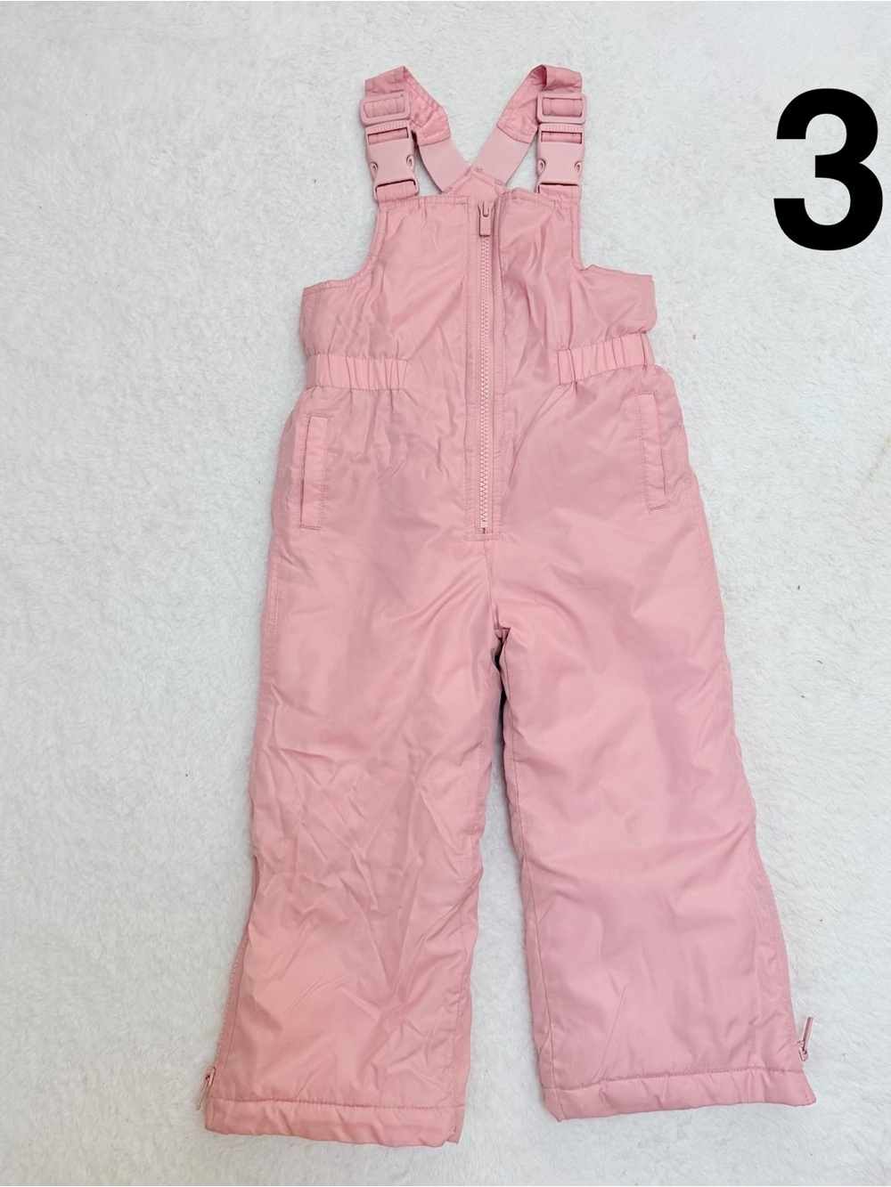 Gap Kids Pink Insulated Snow Bib Pants size 3